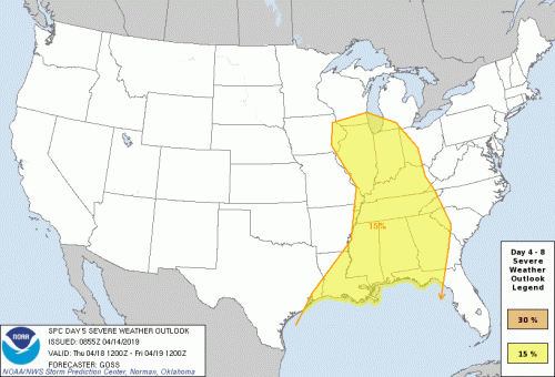 SPC Day 5 Outlook