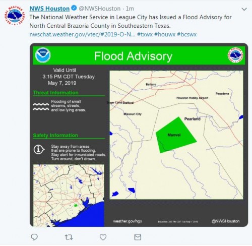 Flood Advisory Manvel 05 07 19.JPG