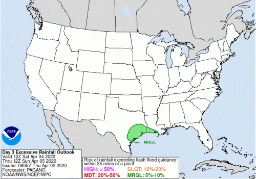 WPC Day 3 Excessive Rainfall Outlook
