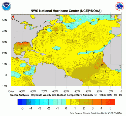 Weekly SST Anomaly