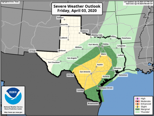 SPC Day 2: TX Region