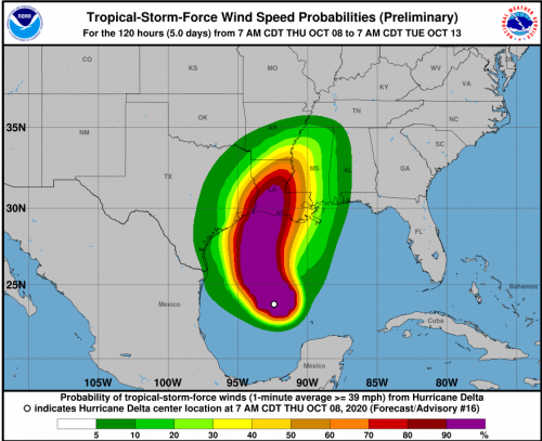Tropical Storm Force Wind Speed Probablities October 8, 2020 Delta .png