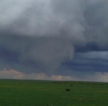 Large Funnel Cloud Near Eads, CO