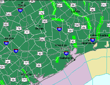 SE TX Flash Flood Watch